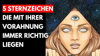 5 Sternzeichen die mit ihrer Vorahnung immer richtig liegen  YT