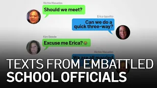 Private Texts From Embattled School Officials Reveal Racy Jokes, Awkward Moments