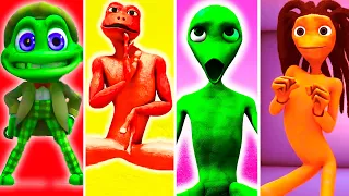 COLOR DANCE CHALLENGE DAME TU COSITA VS PATILA VS CRAZY FROG VS EL TAIGER ME KEMASTE VS BAD SANTA