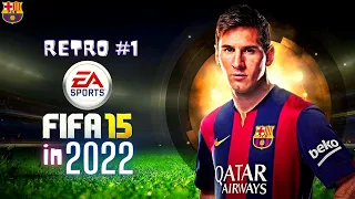 Playing FIFA 15 in 2022 , Barcelona Career Mode | Divyansh