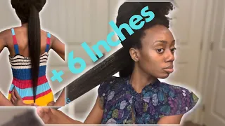 Do This If Your Hair Isn't Growing, For LONGER, THICKER Hair To Butt Length #4cnaturalhaircare