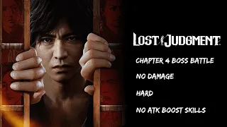 [PS5 Lost Judgment] CH.4 Boss Battle No Damage (HARD, No ATK Boost Skills)