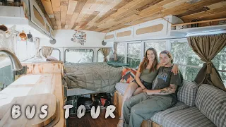 4 Window Short Bus Tour - (Budget Skoolie Built For Less Than 12K)