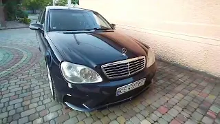 новый облик Mercedes S W220 BROGAMDESIGN #mercedes #w220