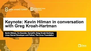 Keynote: Kevin Hilman in conversation with Greg Kroah-Hartman