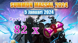 [Summoners War] Massive Summon on New Year Event ( part 2 : LND SCROLLS! )