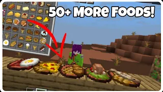 Strat's Food Expansion addon - Added 50+ More Foods To Your Survival World!! - (Mcpe 1.18/1.18.30)