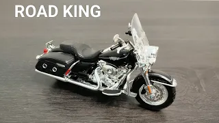 DIECAST HARLEY DAVIDSON FLHRD ROADKING CLASSIC 2013 SKALA 1:12 MAISTO