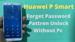 Huawei P Smart Hard Reset Forget Password Pattren Unlock Without Pc | How To Hard Reset FIG-LX1