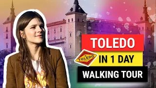 TOLEDO walking tour / What to do in Toledo, Spain in 1 day?