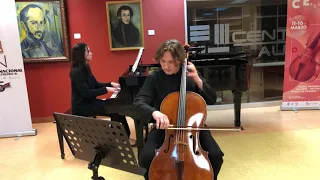 H. Vieuxtemps - Souvenir d'Amérique "Yankee Doodle" Op. 17 for Cello and Piano