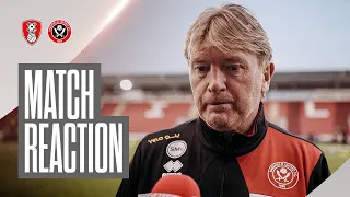 Rotherham United 1-0 Sheffield United | Stuart McCall Match Reaction Interview | Pre-Season