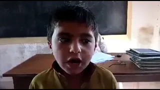 Funny Sindhi Student Reading ABC in Sindhi | TechpakTechno
