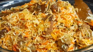 Dawat special beef dum biryani recipe | beef biryani recipe | dum biryani recipe