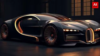 Bugatti Concept Cars - imagined by AI - 4K