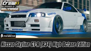 The Crew 2: Nissan Skyline GT-R (R34) High Octane Edition | FULLY UPGRADED | BRIAN, IS THAT YOU?