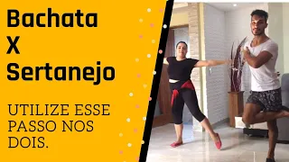 Bachata e Sertanejo -Aula de dispensa com charme pro casal