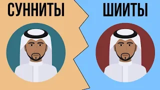 В чем разница между СУННИТАМИ и ШИИТАМИ ?