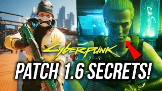 Cyberpunk 2077 Patch 1.6. Secrets, Weapons and Easter Eggs You Might Have Missed!