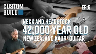 From the Neck up? | Building a Guitar from 42,000 Year Old Wood! Ep 6