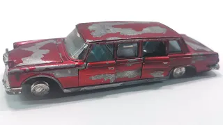 Dinky restoration of Mercedes Benz 600 Pullman no.128 Toy model cast.