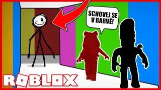 SCHOVEJ SE VE SPRÁVNÉ BARVĚ NEBO UMŘEŠ!😨 Roblox Color or Die w/@Makousek