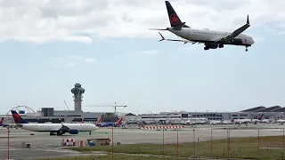 Los Angeles Int’l airport Arrivals & Departures 24R/24L, Planespotting in 4K at LAX