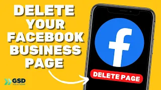 FACEBOOK TUTORIAL FOR BUSINESS 2023 | How to Delete Your Facebook Business Page (Quick & Easy!)