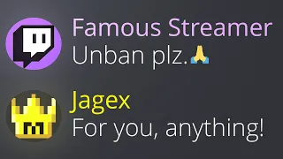 Jagex Displays Streamer Favoritism Again