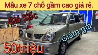 Mitsubishi Jolie 7 chỗ 2004 gầm cao thương hiệu Nhật siêu rẻ (50triệu) giảm giá  UAZ LH: 0986744800