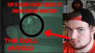Top 5 SCARY Ghost Videos To FREAK You OUT REACTION