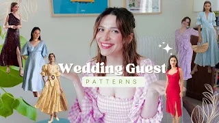 10 Beautiful Sewing Patterns for a Wedding Guest - Perfect for Summer