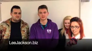 Lee Jackson motivational speaker college student testimonial