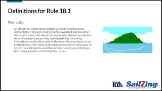 Rule 18 – When Rule 18 (Mark-Room) Applies: Racing Rules of Sailing 2021-2024
