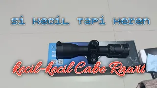 Teleskop Discovery Compact HD 3-12x44 SFIR FFP // teleskop terkecil // anak desa // mini Tactical//