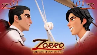 THE RETURN | Zorro the Chronicles | Episode 1| Superhero cartoons