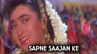 Title Song (Video Song) | Sapne Saajan Ke | Karisma Kapoor | Salman Khan