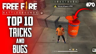 Top 10 New Tricks In Free Fire | New Bug/Glitches In Garena Free Fire #70
