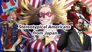 Stereotypical American Characters from Japanese Media