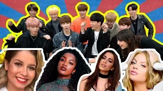 K-IDOLS ESCOLHEM SUA CANTORA BRASILEIRA FAVORITA (MV Reaction feat NOIR)