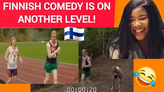 Reaction To Kummeli - Marathon (Finnish Comedy)... Super Hilarious 😄😂