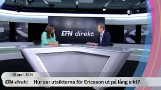 EFN direkt: Ericsson stiger efter rapportskräll