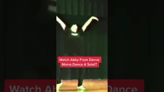 Watch Abby Lee Miller From Dance Moms Perform A Solo As A Teenager!