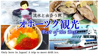 [Hokkaido Tourism] Only here in Japan! How to see drift ice with a high probability. (Okhotsk Trip)