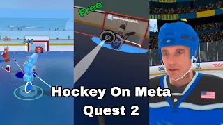 The BEST Hockey Games On Meta Quest 2