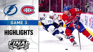 Cup Final, Gm 3: Lightning @ Canadiens 7/2/21 | NHL Highlights