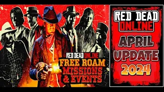 🔥NEW RED DEAD ONLINE APRIL UPDATE INFO !!!🔥 RDR2 ONLINE RED DEAD ONLINE RED DEAD REDEMPTION 2 ONLINE