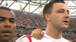 England National Anthem (God Save The Queen) - Beckham, Terry, Gerrard, Lampard, ..