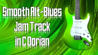 Smooth Alt-Blues Jam Track in C Dorian 🎸 Guitar Backing Track