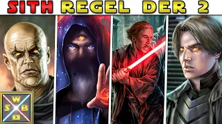 Alle SITH der REGEL DER ZWEI - Von Bane zu...? - STAR WARS SITH erklärt